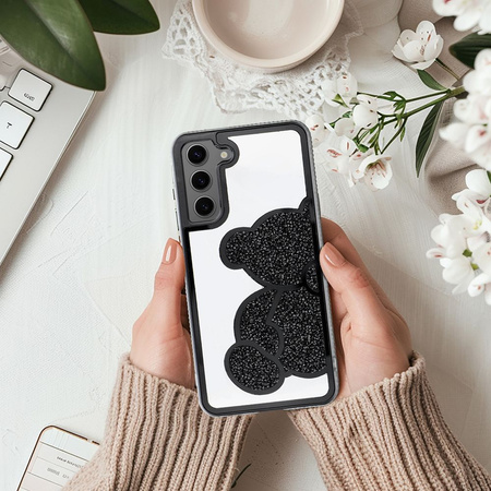 Futerał TEDDY BEAR do SAMSUNG A52 5G / A52 LTE ( 4G ) / A52s 5G czarny