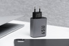 Forcell F-Energy Ładowarka Sieciowa GaN - 65W z portami: 2x USB C i USB A z ładowaniem PD i QC 4.0