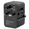 Verbatim Adapter podróżny EU/UK/US GaN 2xUSB-A/2xUSB-C PD 65W UTA-05 czarny/black 32120