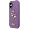 Guess Fixed Glitter Big 4G Hülle für iPhone 17 - Lila