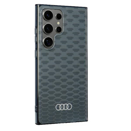 Audi nakładka do Samsung Galaxy S24 Ultra AU-IMLMS24U-Q5/D3-GY szara IML Pattern