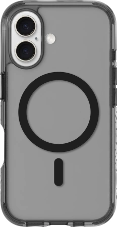 Etui Laut Crystal Matter X MagSafe na iPhone 16 Plus - przezroczysto-czarne