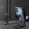 Hybrid Armor Trendige Hülle mit MagSafe für iPhone 16 Plus – Blau