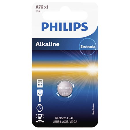 Bateria PHILIPS LR44/LR1154 Minicells Alkaline Blister 1szt