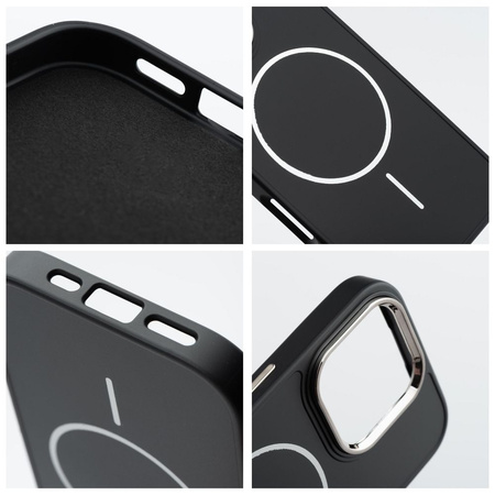 Futerał FRAME MAG COVER kompatybilny z MagSafe do IPHONE 16 PRO czarny