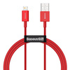 Baseus Superior kabel USB - Lightning 2,4 A 1 m czerwony (CALYS-A09)