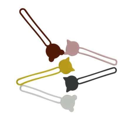 Silikon-Kabeltrommel – rosa