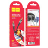 HOCO kabel AUX Jack 3,5 mm (męski) do Jack 3,5 mm (męski) UPA22 1 m czarny