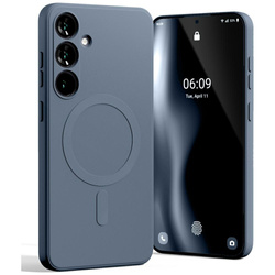 Mercury MagSafe Semi-Silicone Sam S25+   S936 granatowy /sierra blue