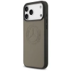 Mercedes Leder Vintage Logo MagSafe Hülle für iPhone 17 Pro Max - Beige