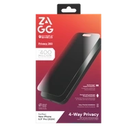 Szkło prywatyzujące ZAGG InvisibleShield Glass Elite Privacy 360 na iPhone 16 Pro Max