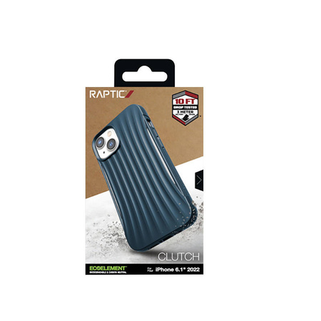 X-Doria Raptic Clutch - Biodegradowalne etui iPhone 14 (Drop-Tested 3m) (Blue)