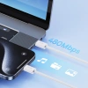Baseus Superior Series ll USB-C - USB-C 30W 480Mb/s cable 1m - white