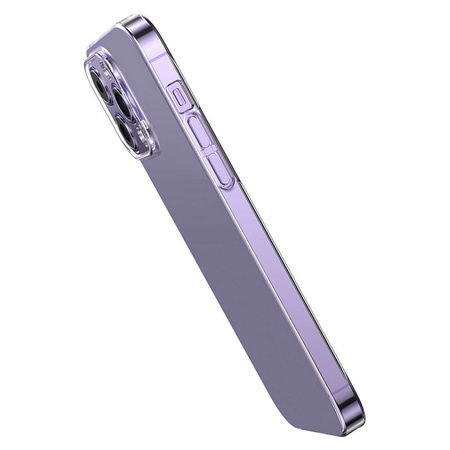 Baseus Crystal Case etui do iPhone 14 Pro Max cienki pokrowiec + szkło przezroczyste