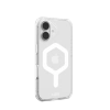 UAG Plyo MagSafe Case for iPhone 17 - Clear and White
