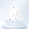 Dudao A28 45W GaN USB-C Wandladegerät - Weiß