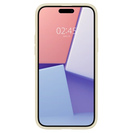 Spigen Crystal Hybrid-Hülle für iPhone 15 Plus – Beige