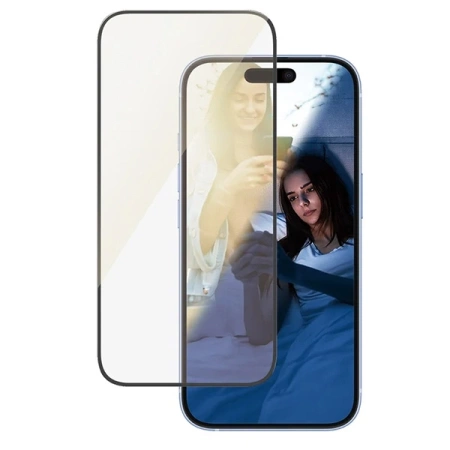 Szkło hartowane PanzerGlass EyeCare Screen Protector Ultra-Wide Fit na iPhone 16