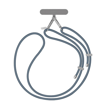 UNIQ Coehl Laurel uniwersalna smycz dotelefonu niebieski/sapphire blue