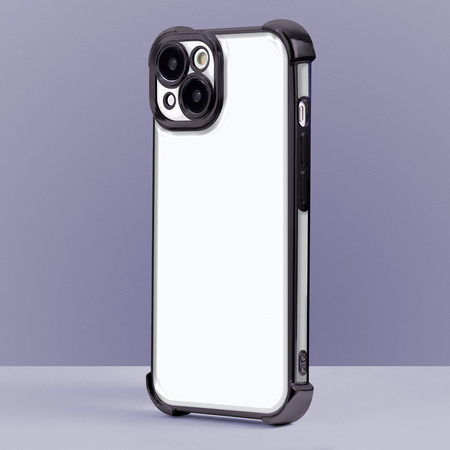 Nakładka Anti Shock Chrome do iPhone 15 Pro 6,1" czarna