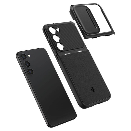 Spigen OPTIK ARMOR GALAXY S23 BLACK