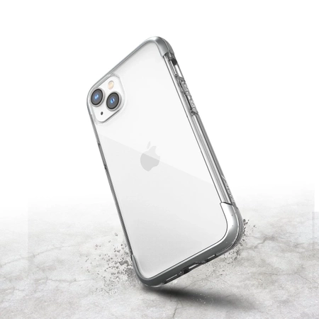 Raptic X-Doria Air Case iPhone 14 armored cover silver
