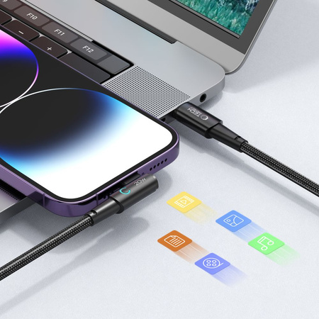 Kabel PD 20W 3A 1m USB-C - Lightning Tech-Protect Ultraboost ”L” szary