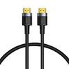 Baseus Cafule 4KHDMI Male To 4KHDMI Male Adapter Cable 1m Black