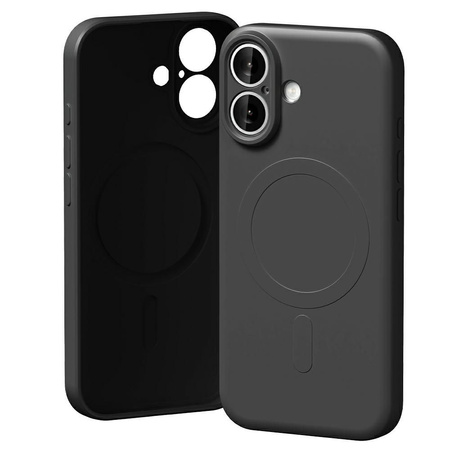 Etui Mercury Semi-Silicone MagSafe do    iPhone 17 czarny