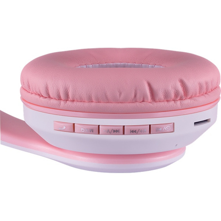 Defender słuchawki Bluetooth Freemotion B585 Led różowy/pink (63585)