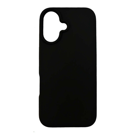 3MK Silicone Case iPhone 16 6.1" czarny/ black