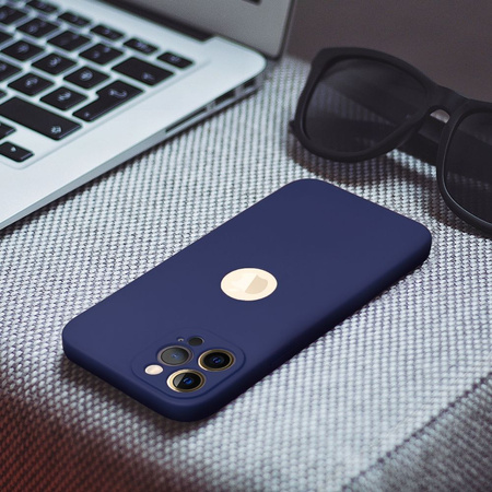 Futerał SOFT do IPHONE 13 PRO MAX ciemny niebieski