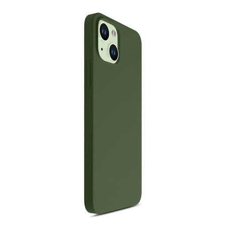 Etui 3mk Hardy Silicone MagCase na iPhone 15 - zielone