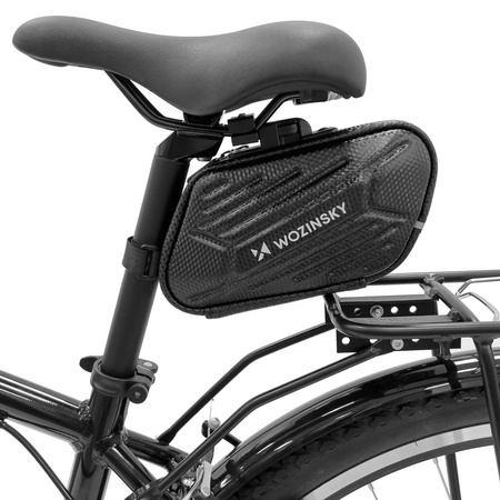 Wozinsky torba rowerowa pod siodełko 1,5l torba wodoodporna czarny (WBB27BK)