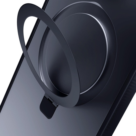 3MK Smoke Case iPhone 15 Magsafe & Stand