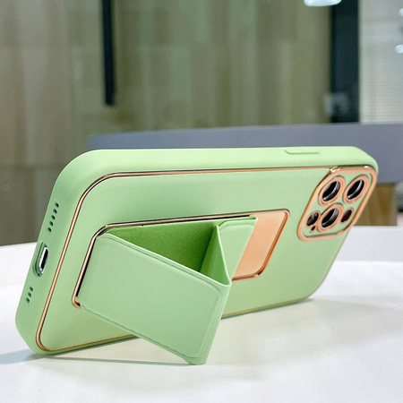 Neues Kickstand Case für iPhone 13 mit Ständer grün