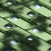 Nakładka Etteri Silicone Case do Samsung Galaxy S22 Ultra jasnozielona