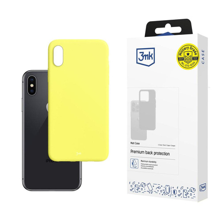 Apple iPhone X/XS - 3mk Matt Case lime