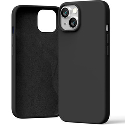 MERCURY SILICONE CASE IPHONE 15 (6.1), BLACK / CZARNY