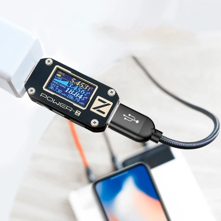 Baseus Three Primary Colors kabel 3w1 USB - micro USB / Lightning / USB-C w nylonowym oplocie 3.5A 1,2M czarny (CAMLT-BSY01)