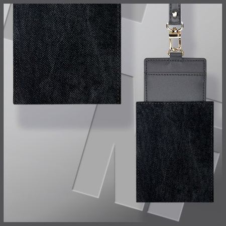 Nimmy portfel na karty czarny/black Glasses Panda