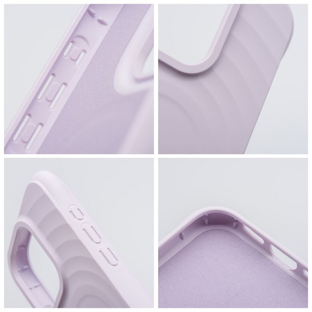 Silicone Zephyr Mag Cover kompatybilny z MagSafe do IPHONE 14 PRO MAX liliowy