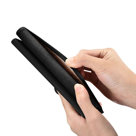 iCarer Wallet Case für Samsung Galaxy S23+ Ledertasche Geldbörse schwarz