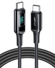 Acefast kabel USB Typ C - USB Typ C 2m, 100W (20V/5A) czarny (C6-03 Black)
