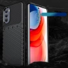 Thunder Case flexible armored cover for Motorola Moto G Stylus 2022 black