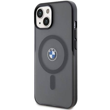 Oryginalne Etui APPLE IPHONE 15 PLUS BMW Hardcase IML Signature MagSafe (BMHMP15MDSLK) czarne