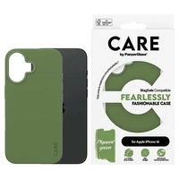 CARE by PanzerGlass Fashion Case iPhone 16 6.1" green/green MagSafe 1385