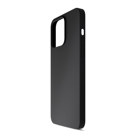 3MK Silicone Case iPhone 16 Pro 6.3" czarny/black