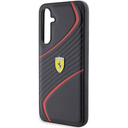Oryginalne Etui FERRARI Hardcase FEHCS23FEPTWK do SAMSUNG S23 FE (Twist / czarny)