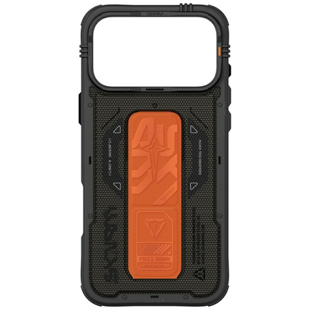 Etui Skinarma Phantom do iPhone 17 Pro   Max Magnetic Charging + Grip Stand oliwkowy